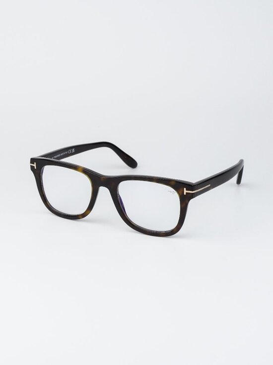 Tom Ford Women Eyeglasses Havana Square FT5820-B 052 NEW AUTHENTIC main image 7